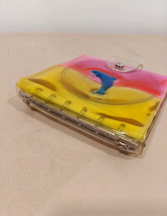 Estojo/ Porta CDs com argolas - capacidade para 24 CDs