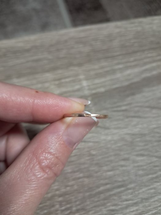 Золоте кілечко 585 проби 18р