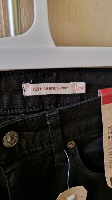 Джинси чорні Levi's skinny