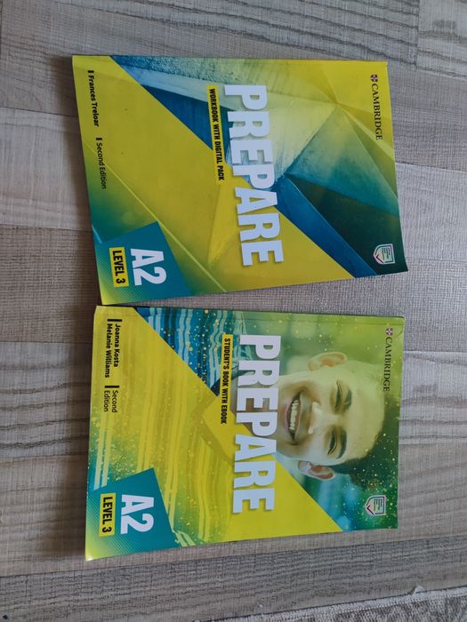 Книжки з англійської мови CAMBRIDGE Prepare A2 level 3