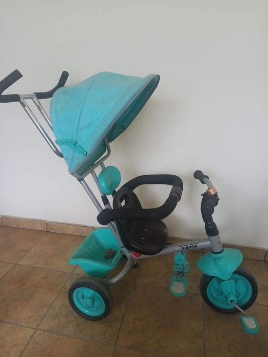 Wózek rowerek trójkołowy