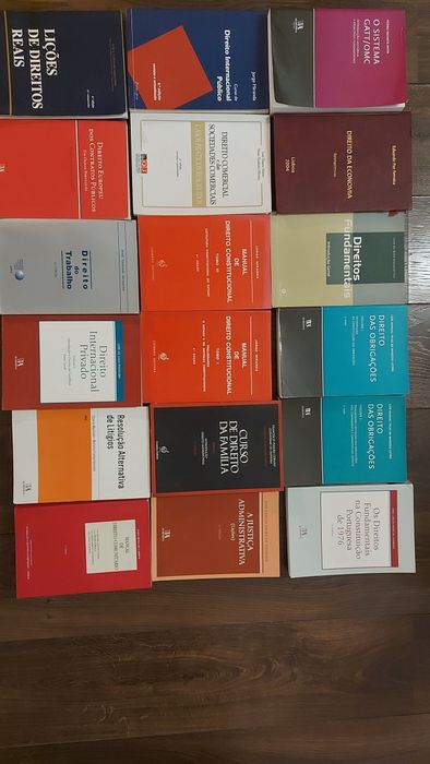 Livros do curso de direito