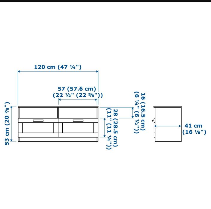 Móvel TV Brimnes IKEA