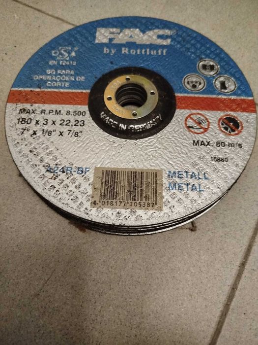 Disco de Corte metal