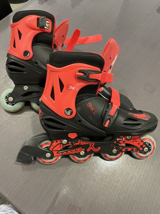 Patins em linha usados