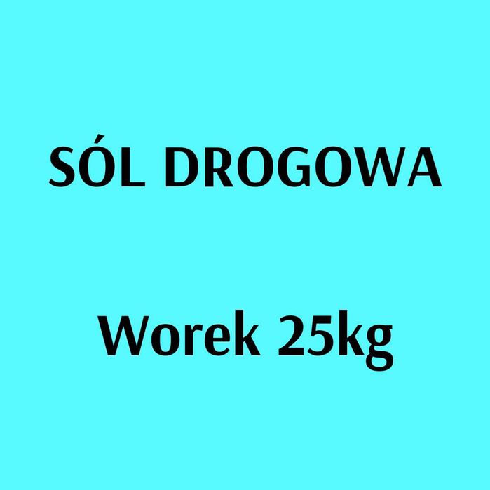 DOSTĘPNA Sól drogowa opakowanie 25kg 1000kg transport i rozładunek HDS
