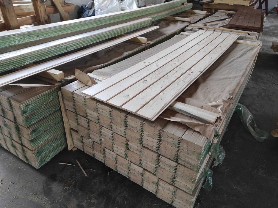 Podbitka Deska podbiciowa świerk 14x121 mm Softline klasa A/B