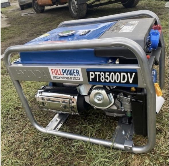 Генератор бензиновий 3ф Hyundai PT8500DV