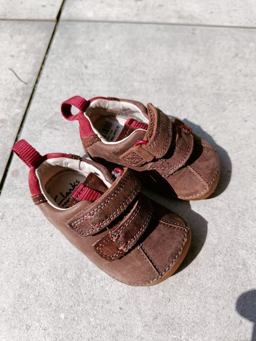 Skórzane Półbuty Clarks rozmiar 17,5