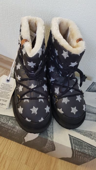 Угги на девочку Pepe Jeans 33р,стелька 20,5см,оригинал.