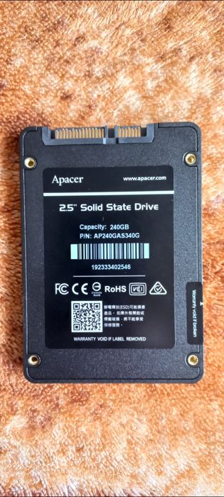 ssd 240 Gb, Apacer Panther, тільки Луцьк