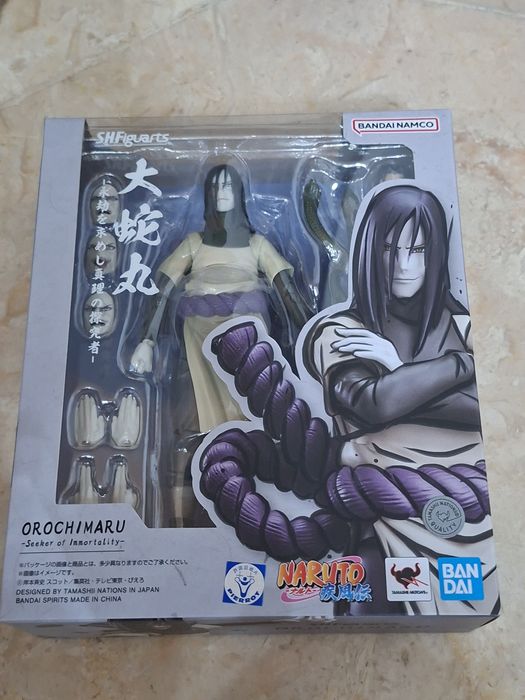 Naruto S.H. Figuarts - varias figuras vendo a solo
