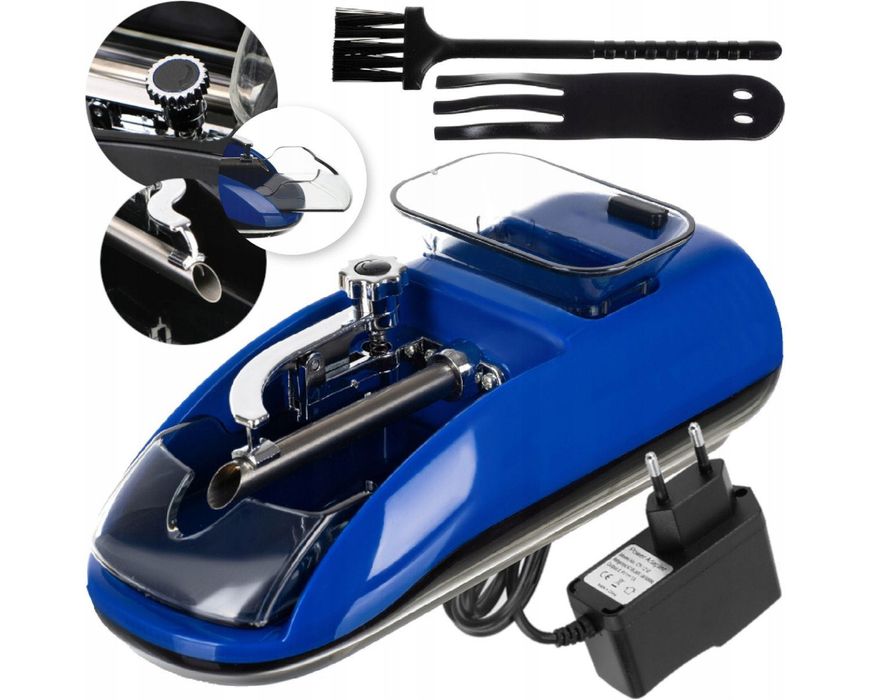 Elektryczna nabijanka do PAPIEROSÓW MASZYNKA do skręcania i NABIJANIA