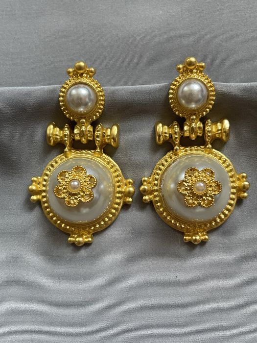 Серьги люстры есть маркировка