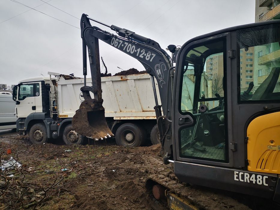 Послуги міні-екскаватора