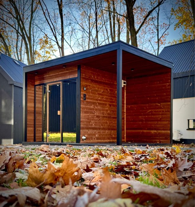 Sauna zewnetrzna z montażem NA WYMIAR