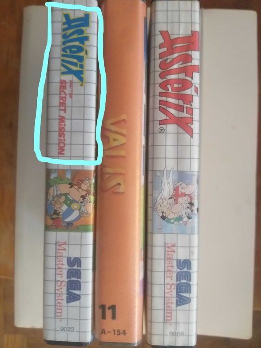 ASTERIX and the Secret Mission na Sega Master System