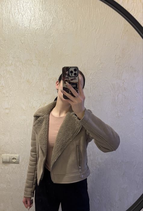 Весняна-осіння куртка, дублянка