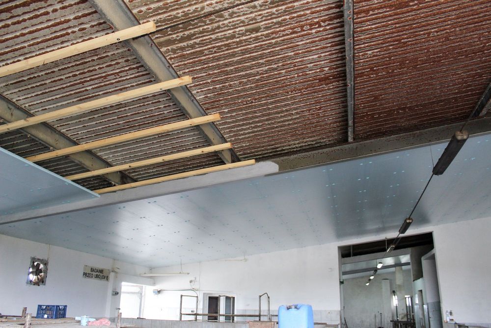 Płyty Styrodur XPS AGRO na Zardzewiałe Płyty Warstwowe Obornickie Rdzę