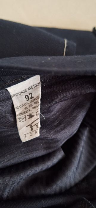 Garnitur męski 188, spodnie 92cm polski producent
