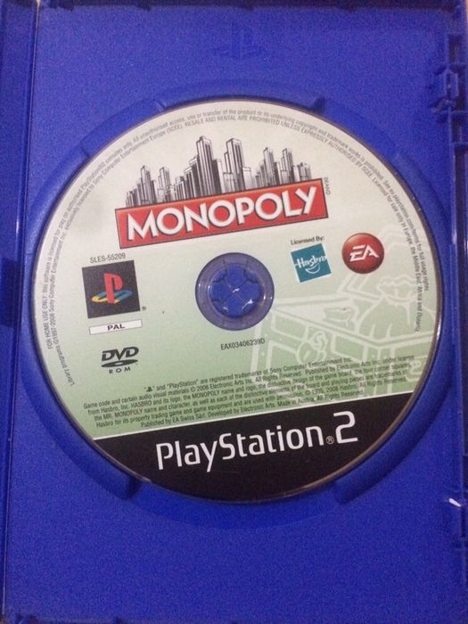 Jogo pS2 Monopoly classic e world edition
