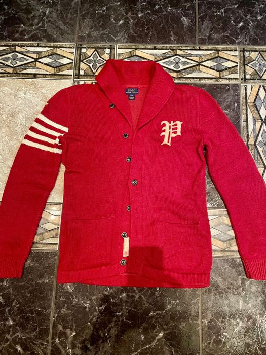 Мужской Брендовый Свитер,Кардиган POLO RALPH LAUREN Оригинал