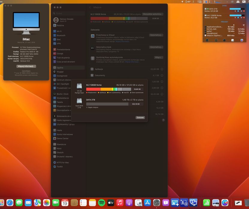 iMac 27 5K   Radeon Pro 580X 8GB VRAM 6core