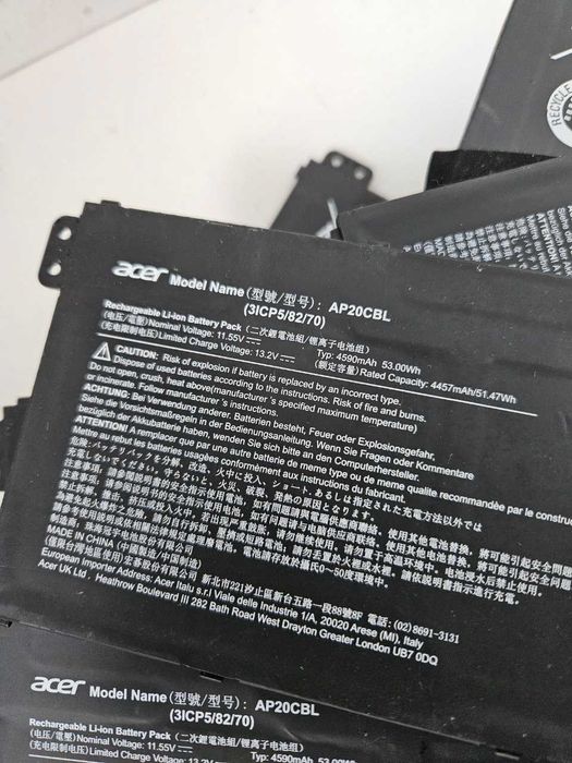 Батарея АКБ Acer Aspire 5 A515-45 Swift 3 AP20CBL 11.55V 53Wh