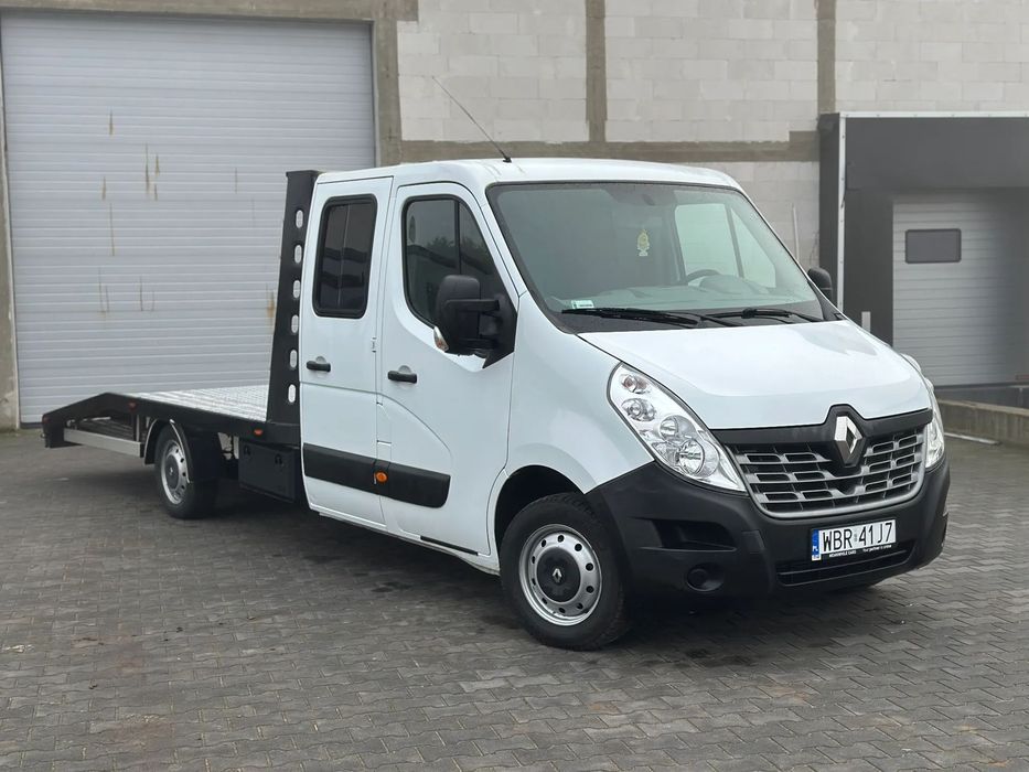 Renault MASTER  Laweta Aluminiowa Dubelkabina Hak Klima BEZ ADBLUE