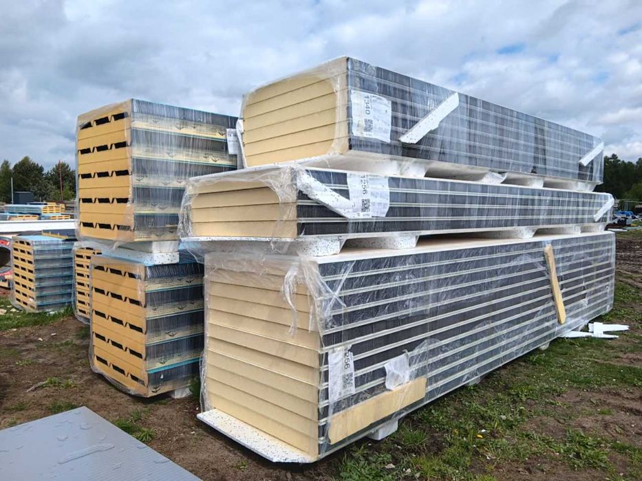 Płyty warstwowe, izolacyjne, obornickie, ścienne, dachowe, garażowe