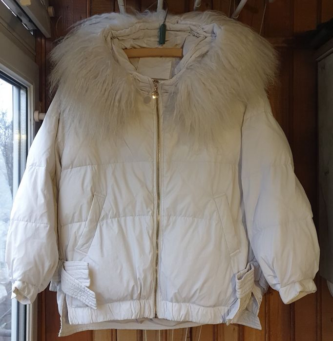 Пуховик! Женский! Перо!