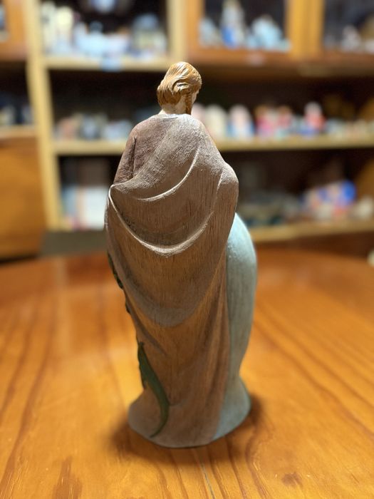 Sagrada família pintada à mão