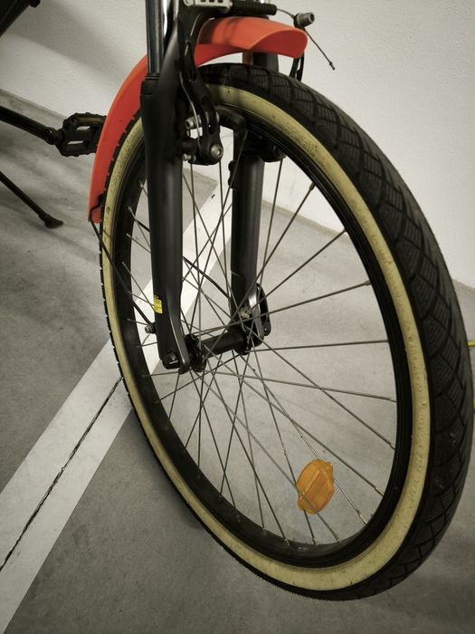 Bicicleta criança btwin 500s roda 24