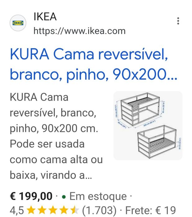 OFEREÇO doação cama