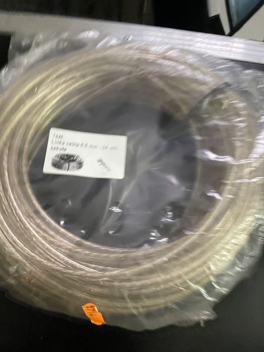 Linki celne plecione fi6  6mm 34m 34,5m 36m zakute