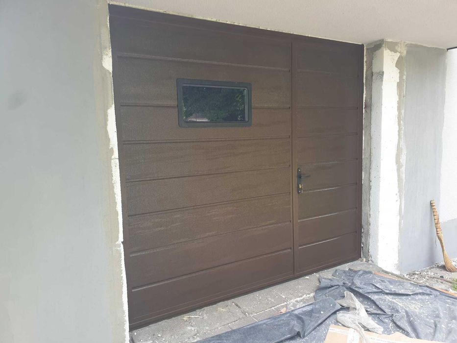 Brama garażowa segmentowa panelowa ocieplana 250 x 225