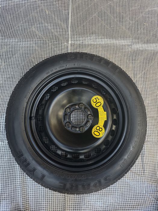 Dojazd koło zapas 5x108 Volvo 125/85r16 wysyłka zapas dojazdówka