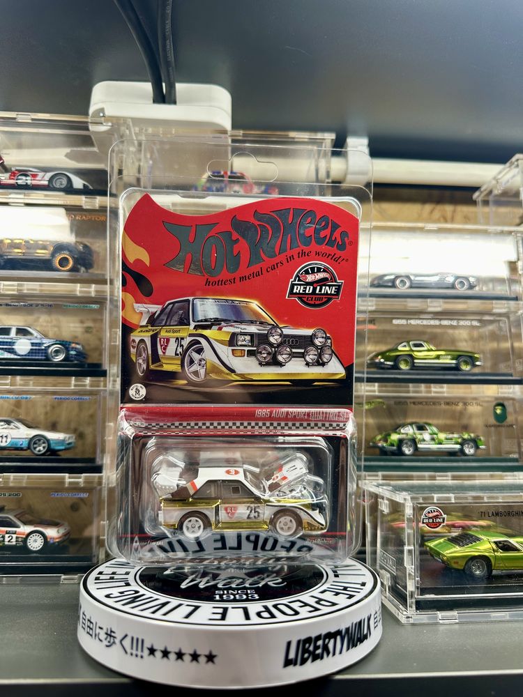 ホットウィール RLC限定　AUDI SPORT QUATTRO S1 Hot Wheels Red Line Club RLC Exclusive 1985 Audi Sport