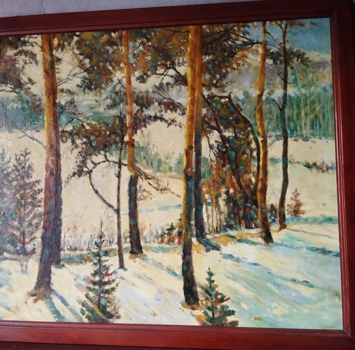 Авторськи картина маслом з рамою