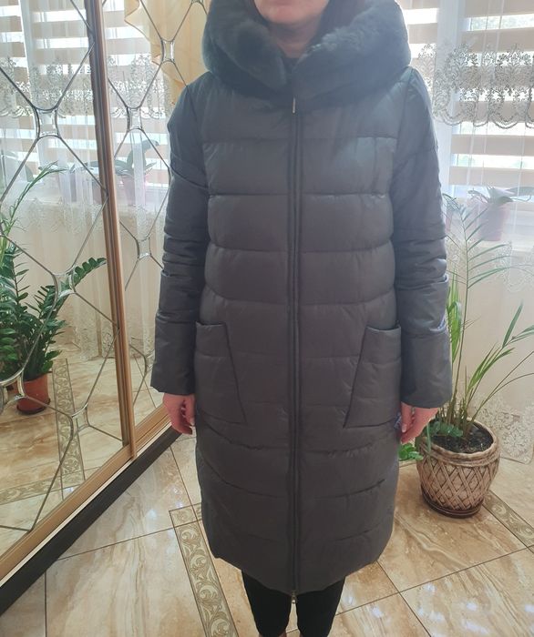 Зимовий плащ балоновий хороший стан і якість