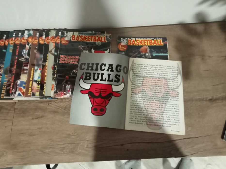 Kolekcja magazynu MAGIC BASKETBALL + plakaty + kolekcja pro basket