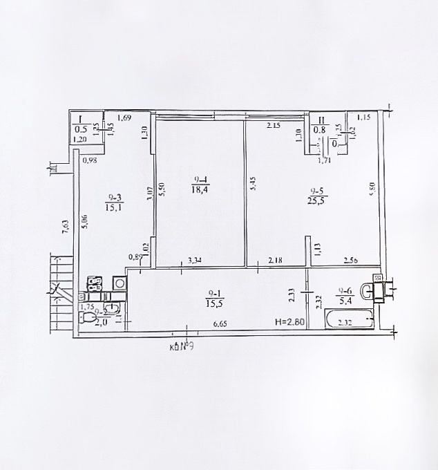 2-кімнатна квартира за адресою (площа 83,2 м²) - Atlanta.ua - фото 23
