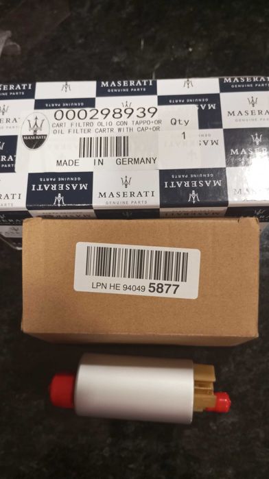 Ferrari: filtro de óleo