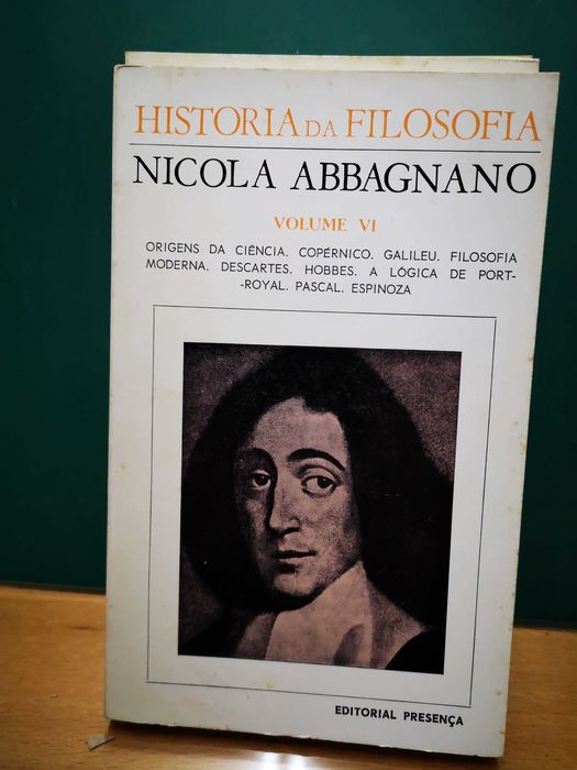 FILOSOFIA - Nicola Abbagnano "História da Filosofia", conjunto 5 vols.