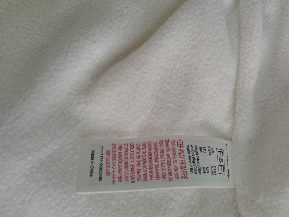 Kurtki  zimowe niemowlęce 74 (6/9) miesięcy FF i Primark