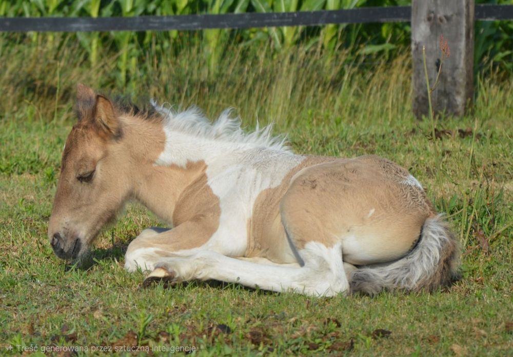 Ogierek konik polski/american paint horse aph