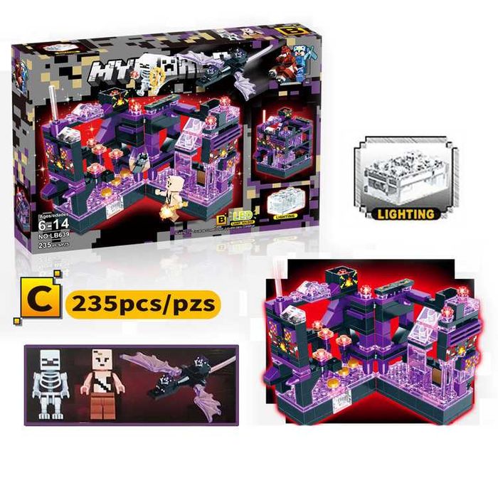 Большой набор Lego MINECRAFT 4 Крепости, 927 деталей. Лего