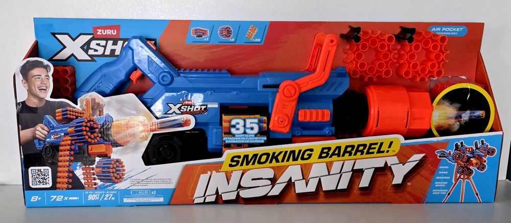 Бластер X-shot Insanity Smoking Barrel