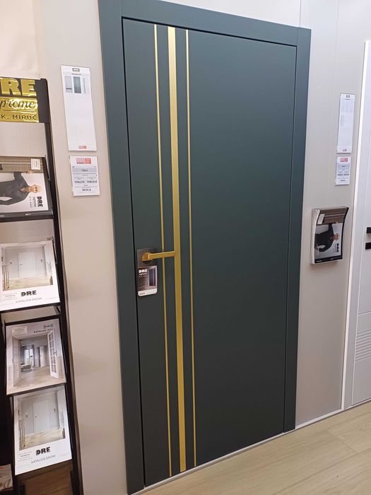 Drzwi bezprzylgowe z ościeżnicą regulowaną 9,5-11,5 cm model City 2