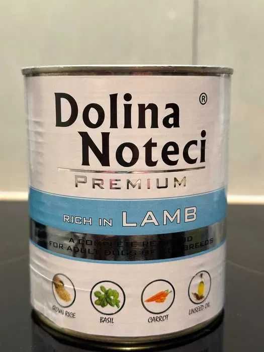 Dolina Noteci Premium karma dla psa bogata w jagnięcinę 12x 800 g